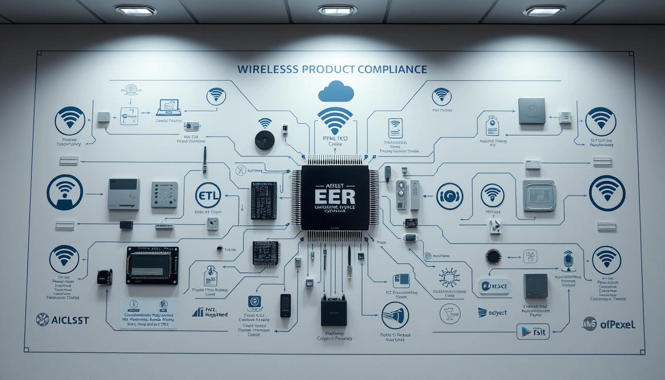 conformidade de produtos eletrônicos sem fio