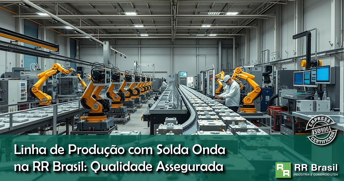 Linha de Produção com Solda Onda na RR Brasil: Qualidade Assegurada