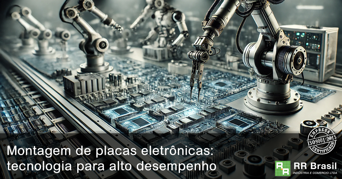 Montagem de placas eletrônicas: tecnologia para alto desempenho