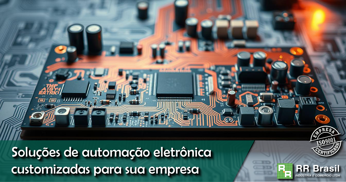 Soluções de automação eletrônica customizadas para sua empresa