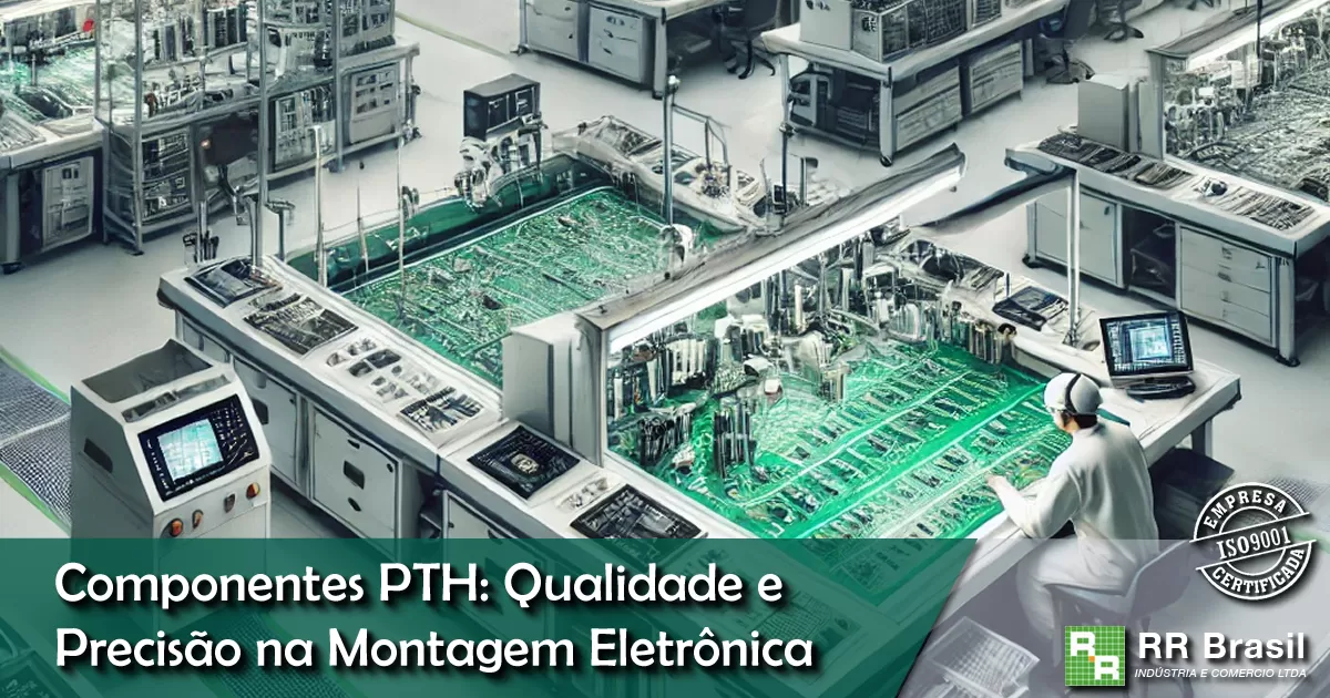 Componentes PTH: Qualidade e Precisão na Montagem Eletrônica