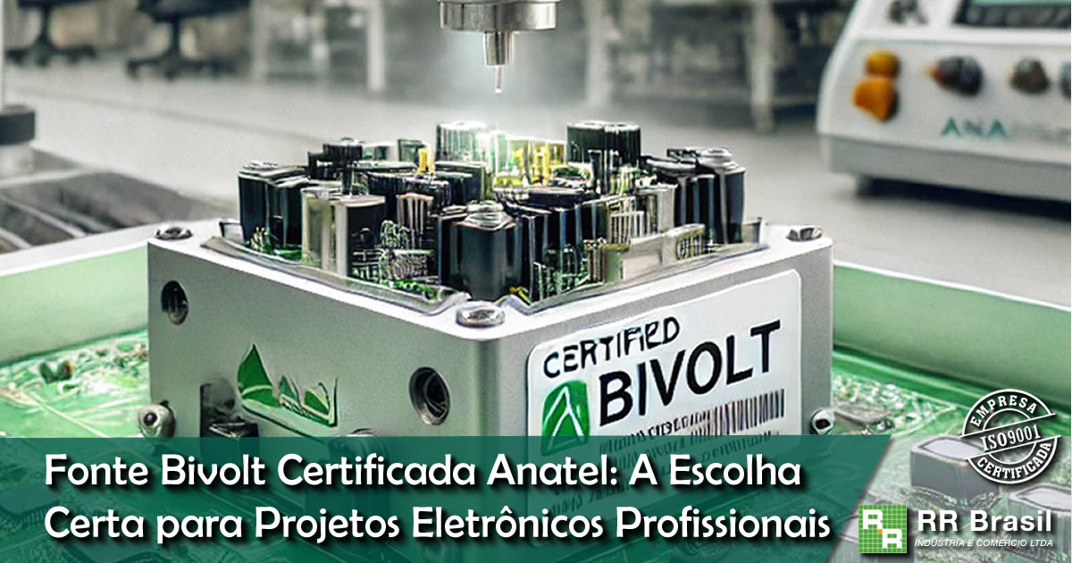 Fonte Bivolt Certificada Anatel: A Escolha Certa para Projetos Eletrônicos Profissionais