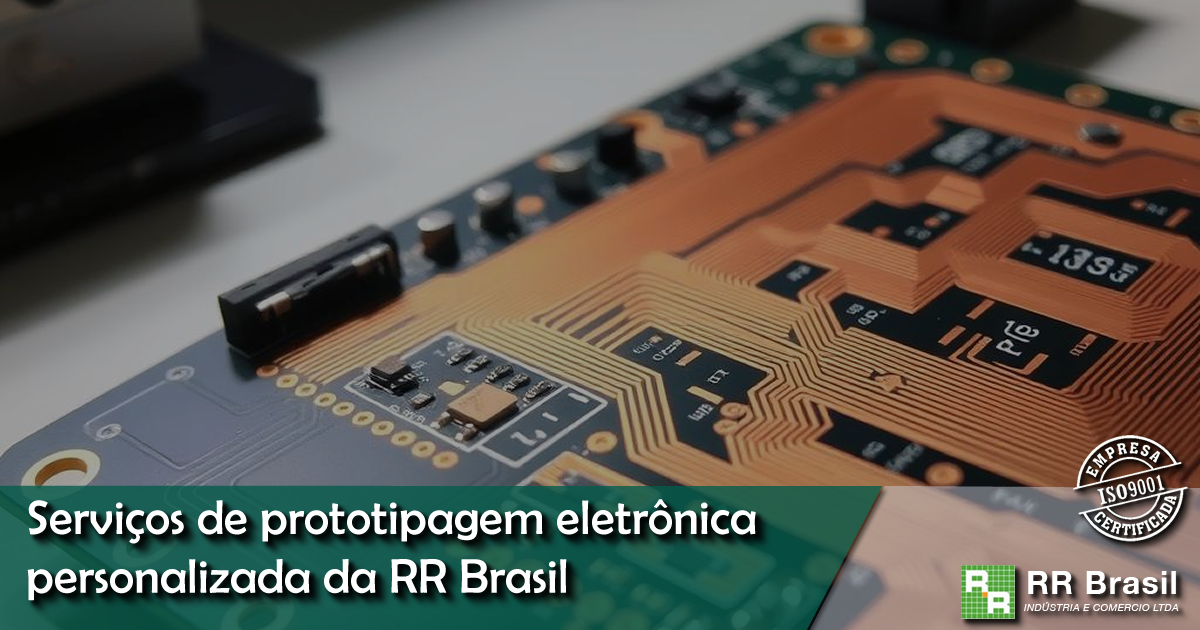 Serviços de prototipagem eletrônica personalizada da RR Brasil